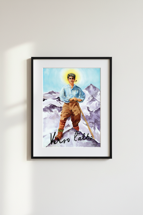 Verso L'alto framed print mockup