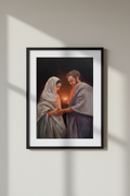 Light of the World – Framed Mockup